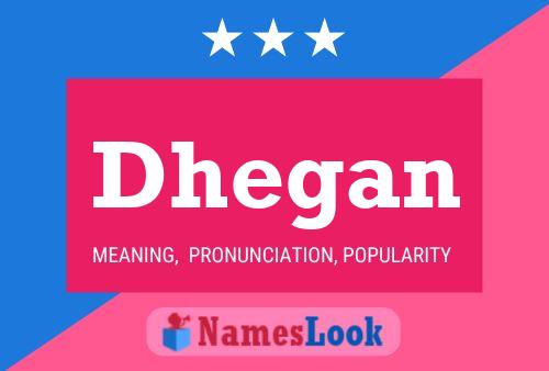 Dhegan Name Poster