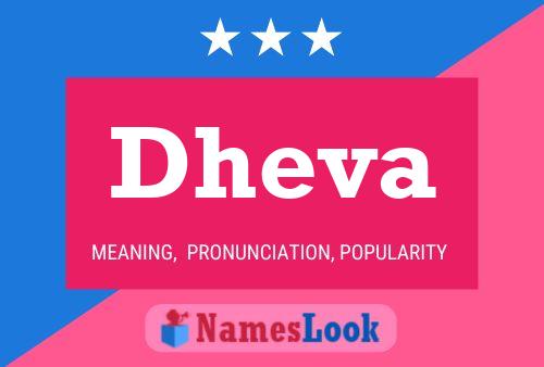 Dheva Name Poster