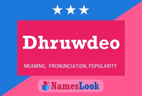 Dhruwdeo Name Poster