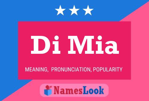 Di Mia Name Poster