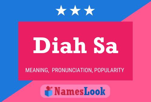 Diah Sa Name Poster