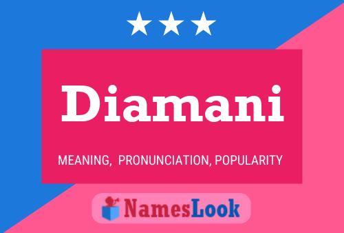 Diamani Name Poster