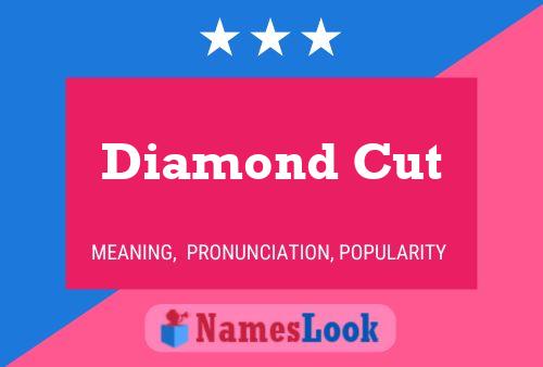 Diamond Cut Name Poster