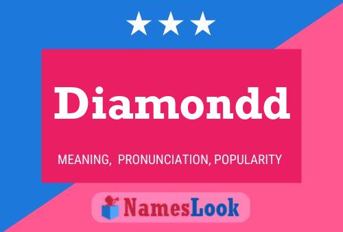 Diamondd Name Poster