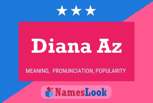 Diana Az Name Poster