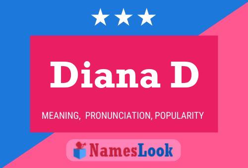 Diana D Name Poster