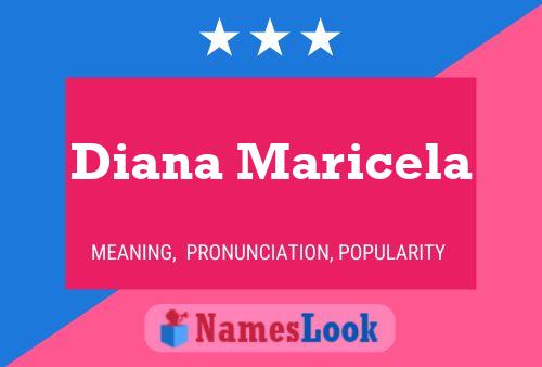 Diana Maricela Name Poster