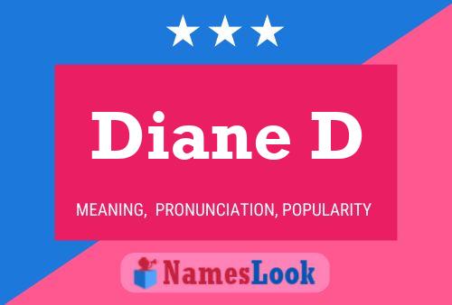 Diane D Name Poster