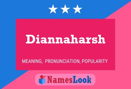 Diannaharsh Name Poster