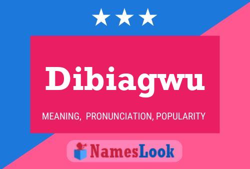 Dibiagwu Name Poster