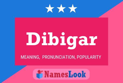 Dibigar Name Poster