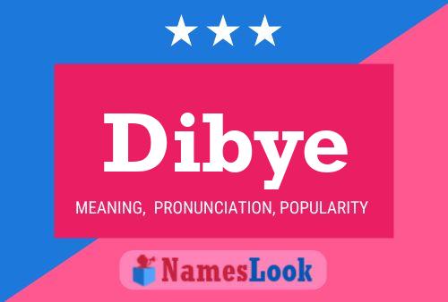 Dibye Name Poster