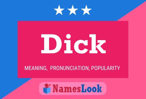 Dick Name Poster