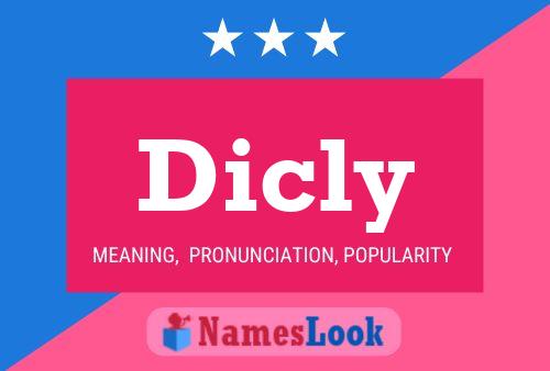 Dicly Name Poster