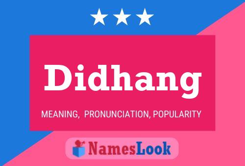 Didhang Name Poster