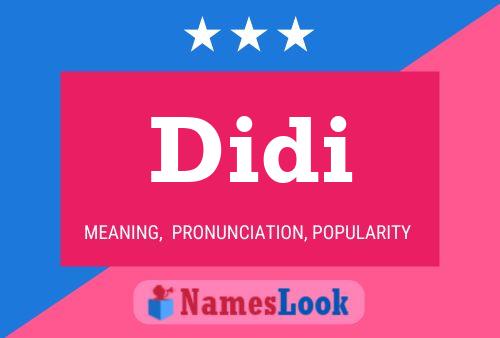 Didi Name Poster