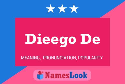 Dieego De Name Poster