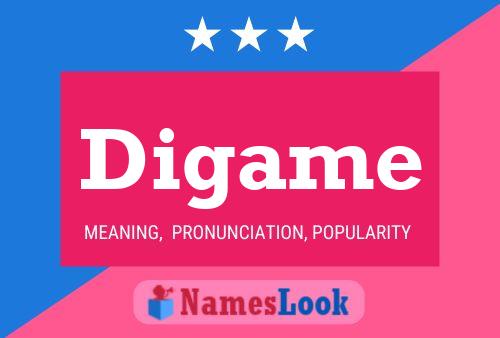 Digame Name Poster