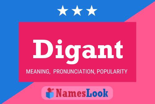 Digant Name Poster