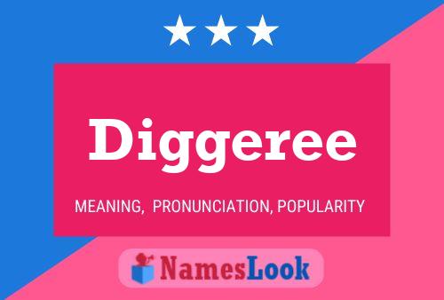 Diggeree Name Poster