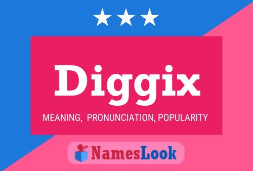 Diggix Name Poster