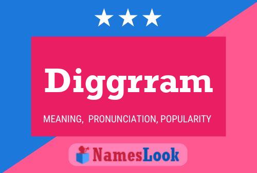 Diggrram Name Poster