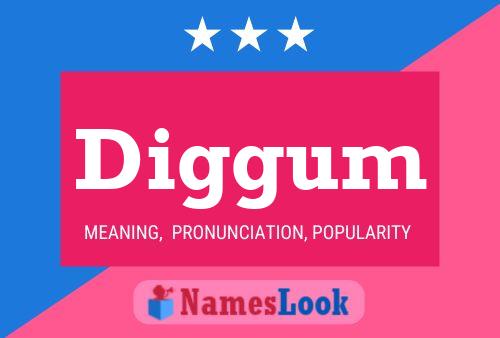 Diggum Name Poster