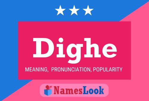 Dighe Name Poster