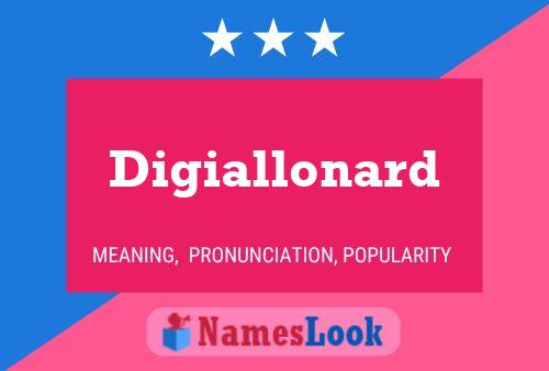 Digiallonard Name Poster