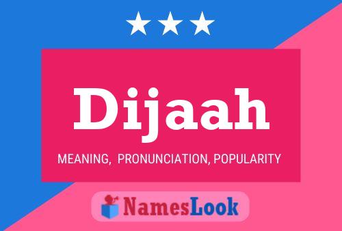 Dijaah Name Poster