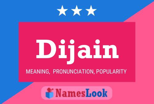 Dijain Name Poster