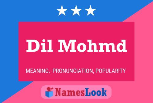 Dil Mohmd Name Poster