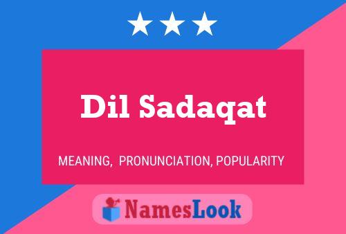 Dil Sadaqat Name Poster