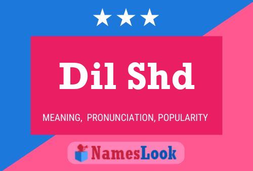 Dil Shd Name Poster