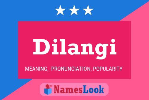 Dilangi Name Poster