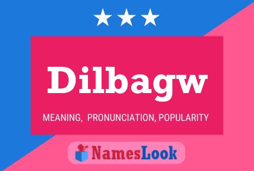 Dilbagw Name Poster