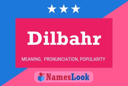 Dilbahr Name Poster