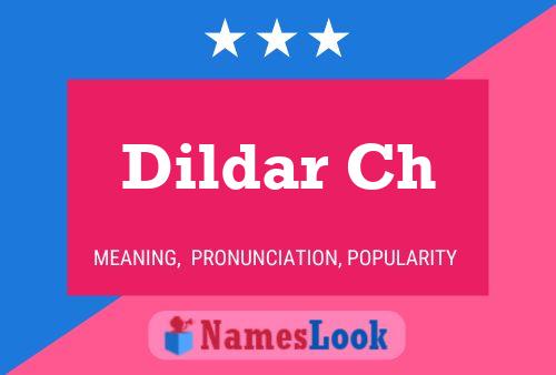 Dildar Ch Name Poster