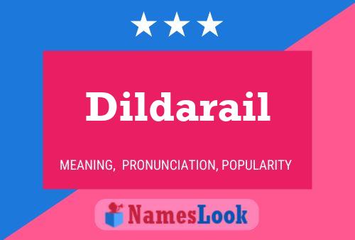 Dildarail Name Poster