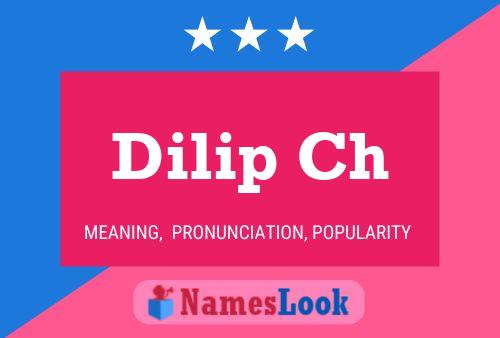 Dilip Ch Name Poster