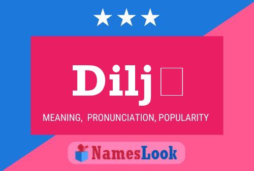 Diljá Name Poster