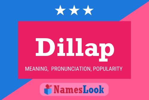 Dillap Name Poster