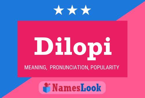 Dilopi Name Poster