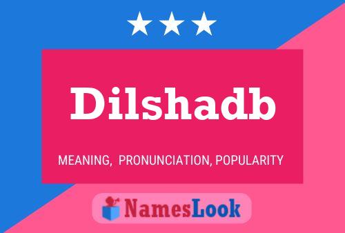 Dilshadb Name Poster