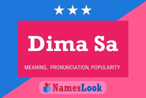 Dima Sa Name Poster