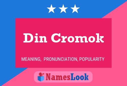 Din Cromok Name Poster