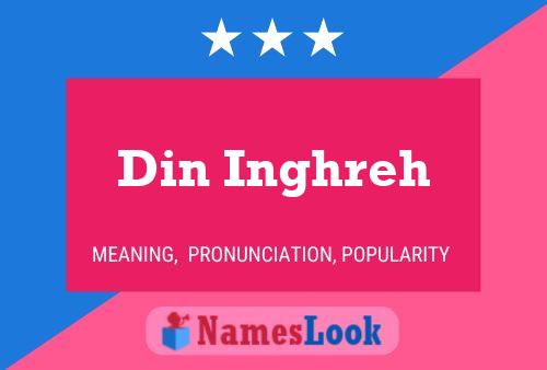 Din Inghreh Name Poster