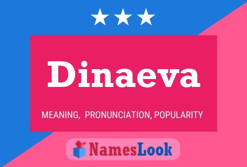 Dinaeva Name Poster