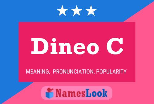 Dineo C Name Poster