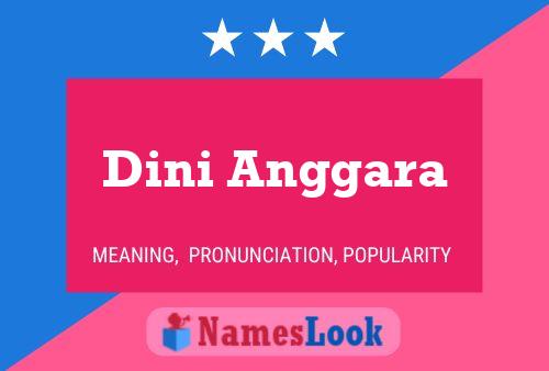 Dini Anggara Name Poster